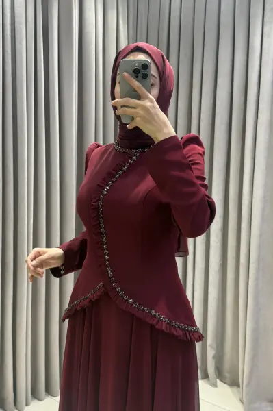 Lesse Bordo Abiye
