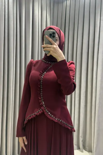 Lesse Bordo Abiye