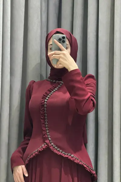 Lesse Bordo Abiye