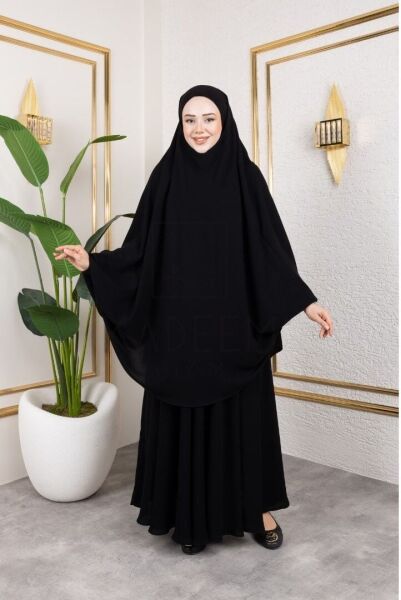 Siyah Süper Soft Krep Çarşaf