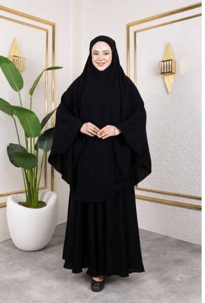 Siyah Süper Soft Krep Çarşaf 2