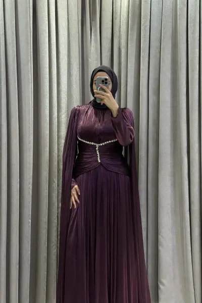 Vesper Violet Abiye