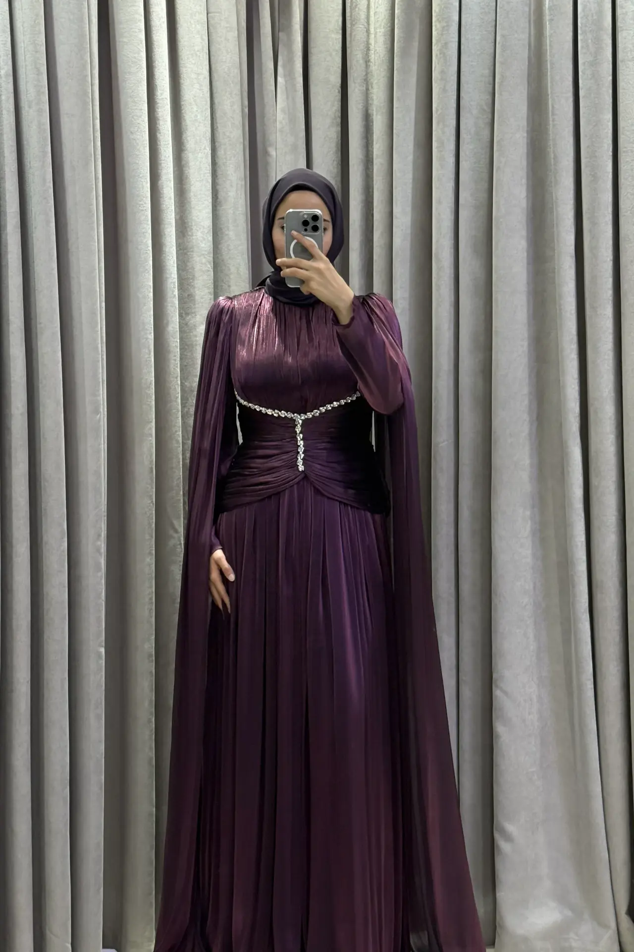 Vesper Violet Abiye