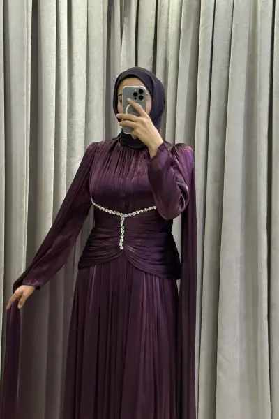 Vesper Violet Abiye