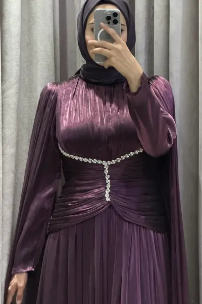 Vesper Violet Abiye