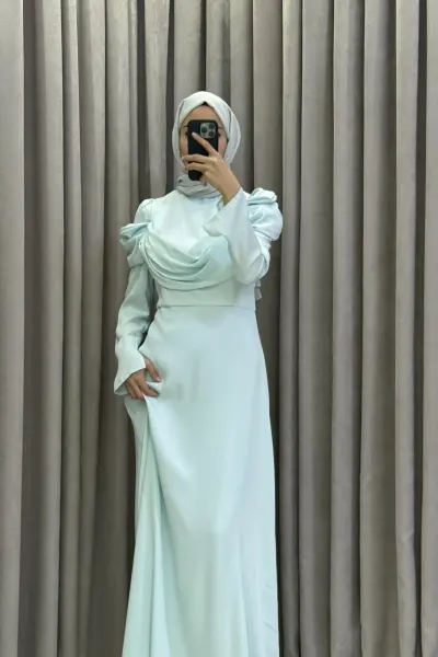 Nazen Bebe Mavisi Abiye