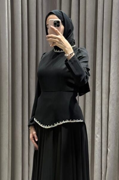 Zoya Siyah Abiye