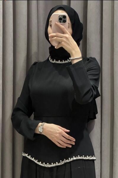 Zoya Siyah Abiye