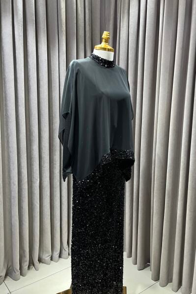 Enora Siyah Abiye