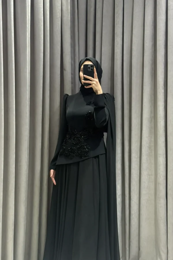 Alessa Siyah Abiye